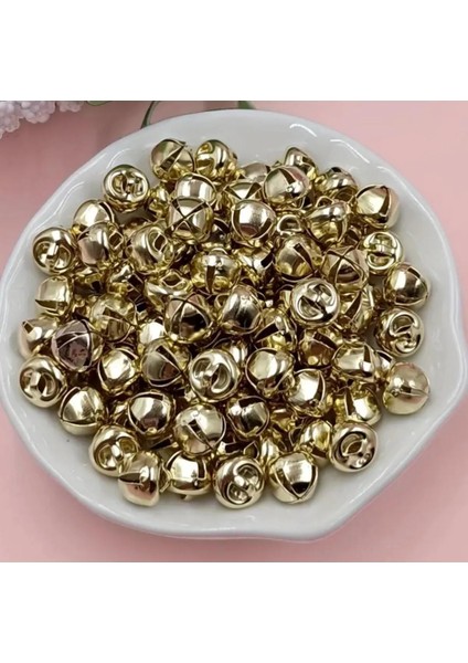 Gold Parlak Kulplu Çan Zil Hayvan Tasma Zili Amigurumi Zili Kına Gecesi Tef Yapımı Zili 20MM 20 Adet fiyatları