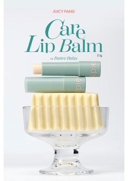 Yapışkanlık Hissi Bırakmayan Renkli Dudak Balmı A'pıeu Juicy Pang Care Lip Balm (01 Butter Balm)