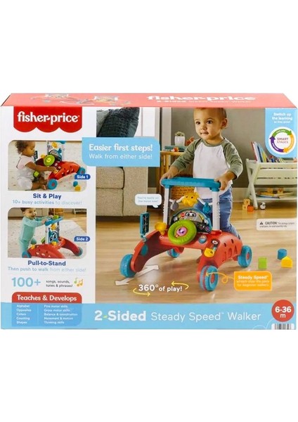 HJP48 Fisher-Price Ilk Arabam Çift Yönlü Yürüteç fiyatları