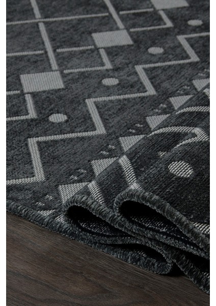 5081 Vals/ Yıkanabilir Kilim /kaymaz Taban Kilim / Mutfak Için Kilim/ Koridor Için Kilim/antrasit/kilim fiyatları