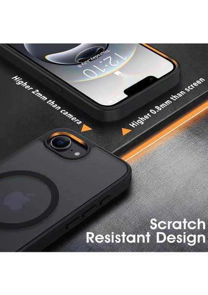 Apple iPhone 16E Uyumlu Kılıf Kamera Çıkıntılı Magsafe Şarj Destekli Yumuşak Kenarlı Mat Kapak modelleri