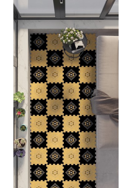Dijital Baskı Balkon Halısı Yolluk Yapboz Puzzle Japon Halı