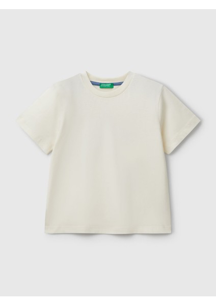 Erkek Çocuk Tokyo Tshirt 1-6 Yaş Ekru