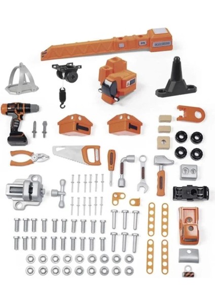 Nessiworld Smoby Black & Decker Vinçli Çalışma Tezgahı 360731