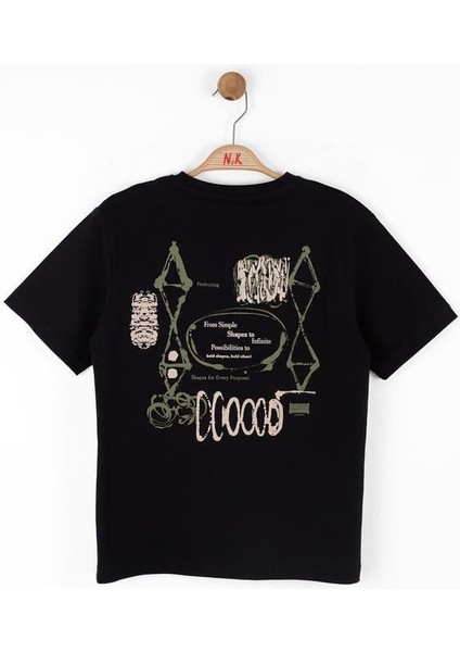 Nk Erkek Çocuk Simple Tshirt 8-14 Yaş Siyah fiyatları