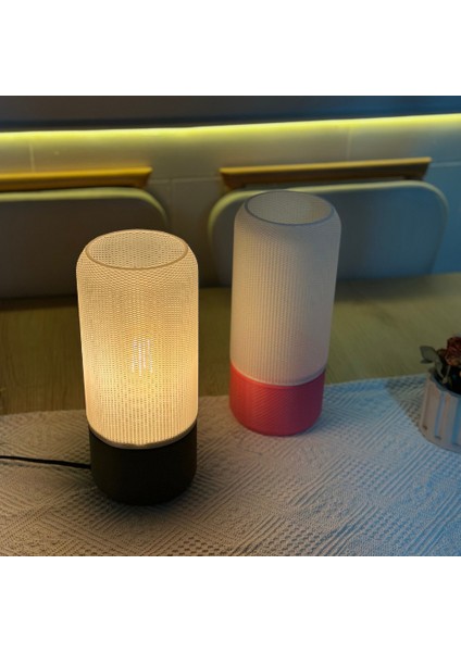 Tela Modern Tasarımlı Şık Abajur |dekoratif Masa Lambası, Yatak Odası, Salon ve Ofis Aydınlatması fırsatları