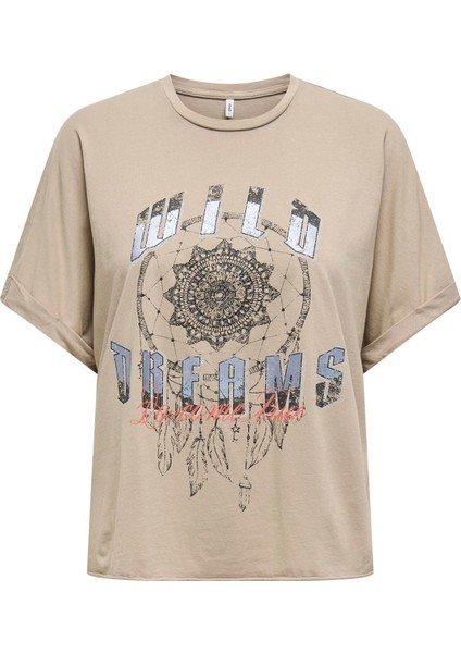 Onllucy Pamuklu Regular Bayan T Shirt 15316637