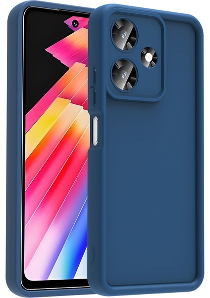 Infinix Hot 30i Kılıf Kamera Korumalı Sah Ananas Kapak - Koyu Yeşil