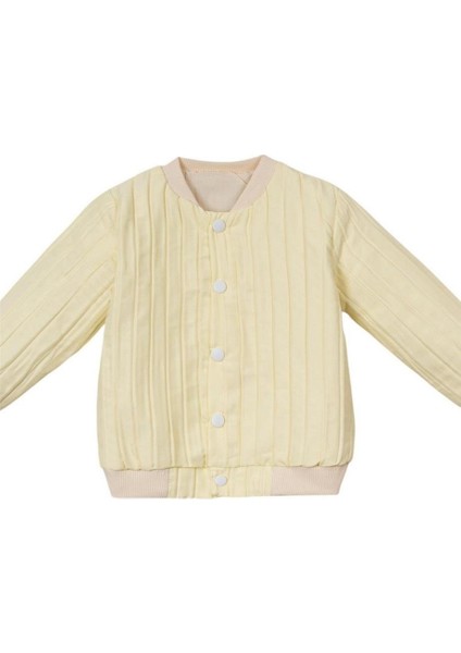 Unisex Kapitone Cıtcıtlık Ceket Krem fırsatları