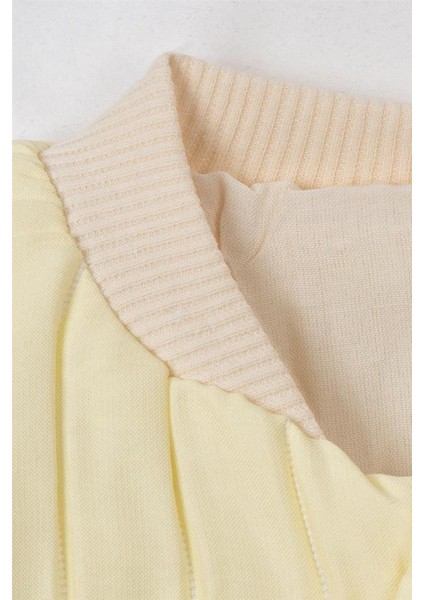 Unisex Kapitone Cıtcıtlık Ceket Krem indirimleri