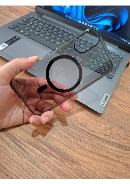 iPhone 16 Uyumlu Magsafe Şarj Özellikli Sararma Yapmayan Kaliteli Sert Mika Kılıf