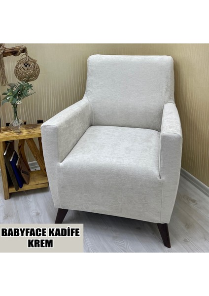 Babyface Kadife Kumaş Tekli Koltuk & Berjer Koltuk Kılıfı