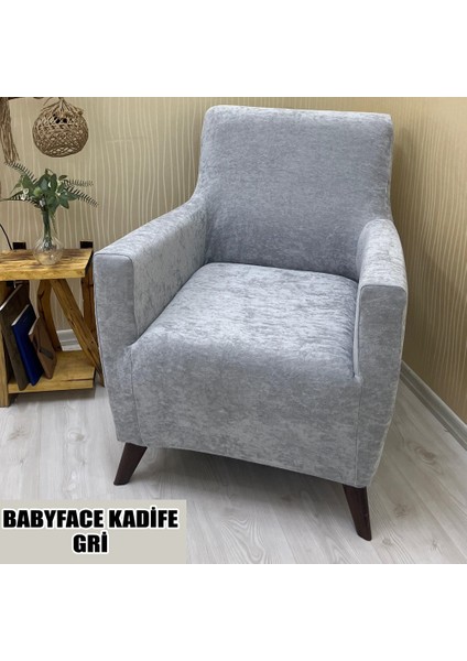 Babyface Kadife Kumaş Tekli Koltuk & Berjer Koltuk Kılıfı