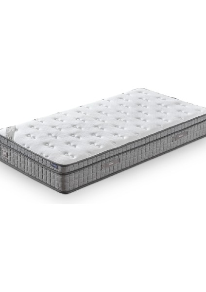 Melisa Tek Kişilik Full Ortopedik Visco Yatak Antibakteriyel ve Paket Yaylı Sistem