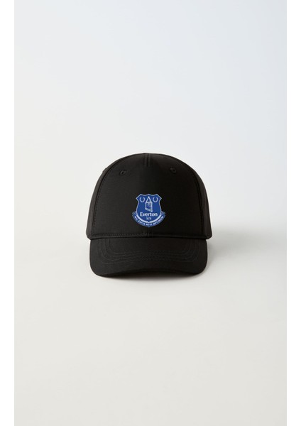 Everton Futbol Logo Baskılı Arkası Cırtlı Ayarlanabilir Erkek Kadın Spor Şapka