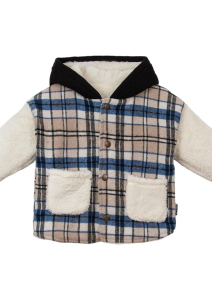 Erkek Çocuk Valancia Kapüşonlu Pelüş Hırka Lacivert modelleri