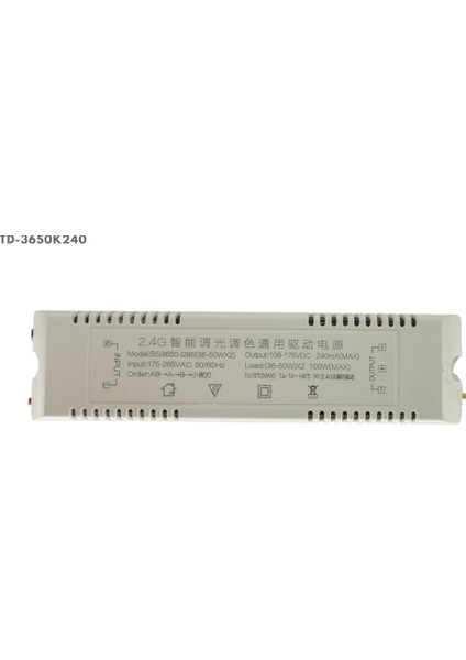 LED Drıver/trafo (36W-50W, 150V-208V, 240MA) Avize