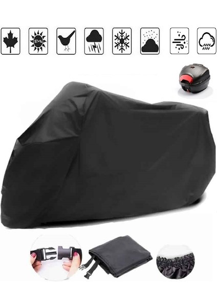 Cf Moto 250 Cl-X Siyah Motosiklet Brandası Topcase Arka Çanta Uyumlu Branda fiyatları
