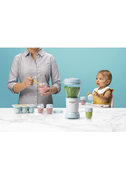 Bebek Mama Mikseri, 200W, 6 Bardak, Kolay Kullanım ve Saklama