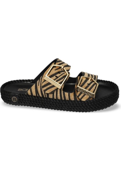 Sydney Kadın Siyah Zebra Terlik SYD20-ZEB fiyatları