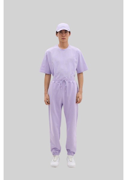Erkek Spor Pantolon Lila
