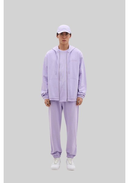 Erkek Spor Pantolon Lila