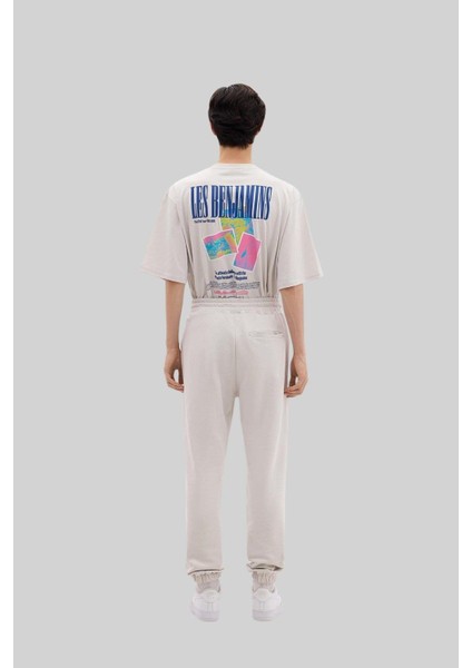 Erkek Spor Pantolon Bej