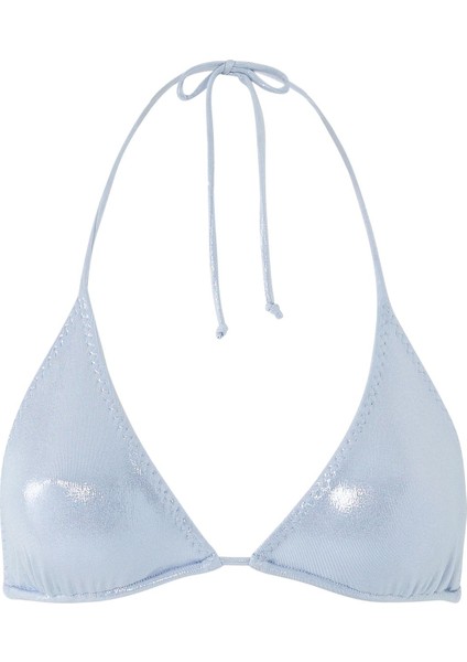 Şık Plaj Üstü Lamé String Brassiere
