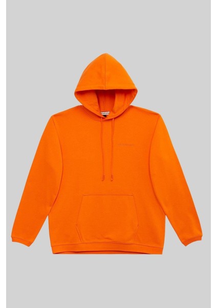 Erkek Sweatshirt Turuncu