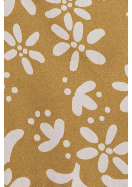 Kız Çocuk Çicek Desenli Kapüşonlu Yağmurluk Yeşil modelleri