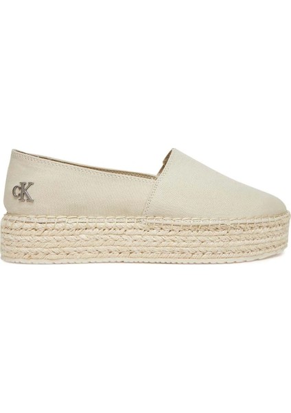 Kadın Bej Espadrill Babet modelleri