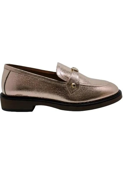 Deri Bakır Loafer Düz 780 18