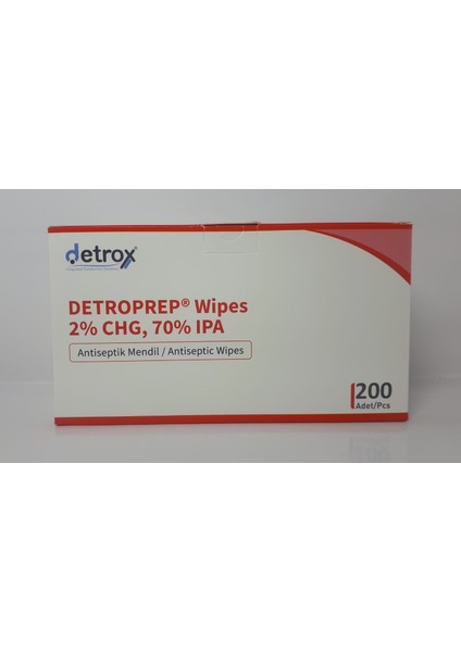 Detroprep Wipes 2%chg, 70% Ipa Mendil 200 Adet