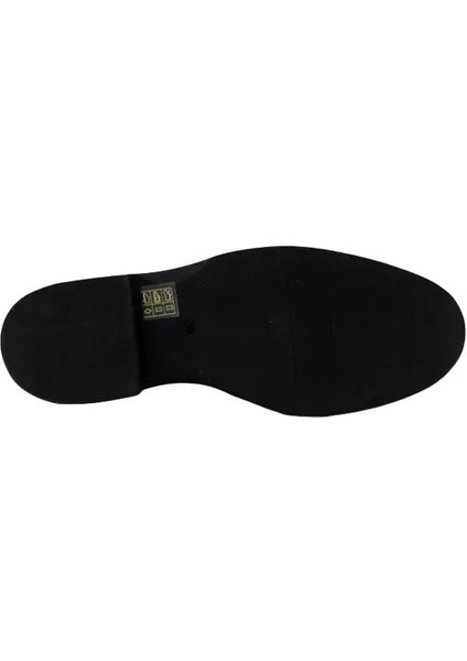 Deri Sıyah Loafer Düz 780 18