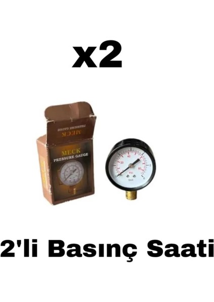 2'li Basınç Saati