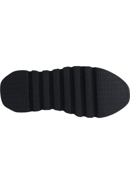 Deri Sıyah Loafer Düz 06 134 3