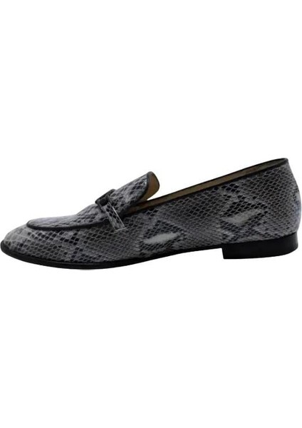 Deri Bej Loafer Düz 04 2016 72