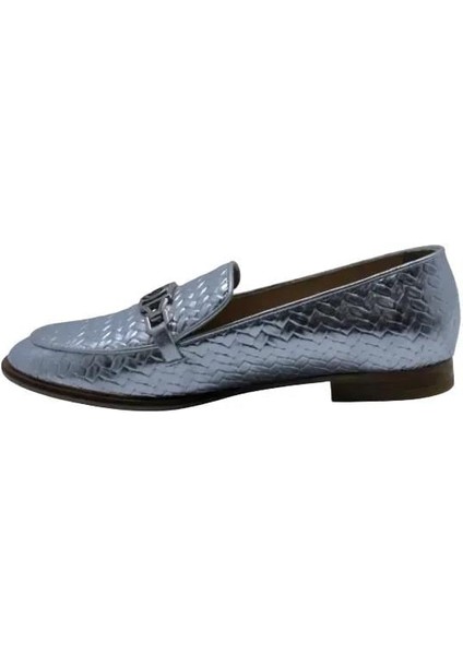 Deri Gumus Loafer Düz 04 2016 80 fiyatları
