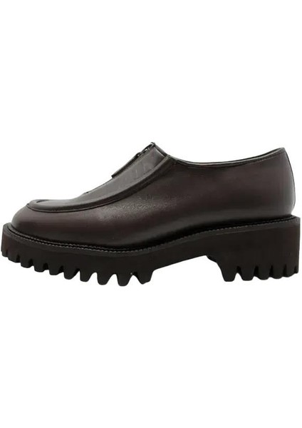 Deri Kahve Loafer Düz 780 14 fiyatları