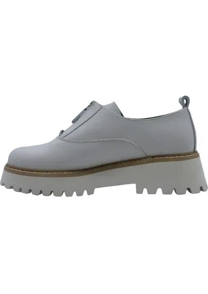Deri Krem Loafer Düz 04 5741 fiyatları