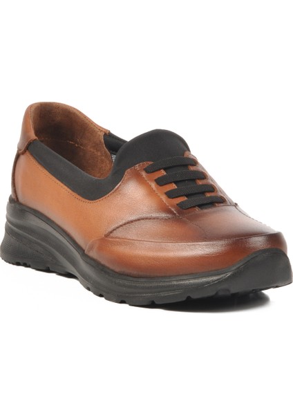Taba Deri Kadın Casual Ayakkabı 0044 Z modelleri