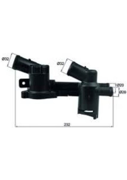 Mahle TH52 Termostat Jetta Iv 162. 163 52C