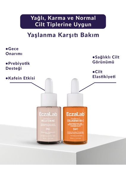 Canlandırıcı & Kolajen Destekleyici Antioksidan Bakım Seti | Duoserum + Collagenator-C Duoserum fırsatları