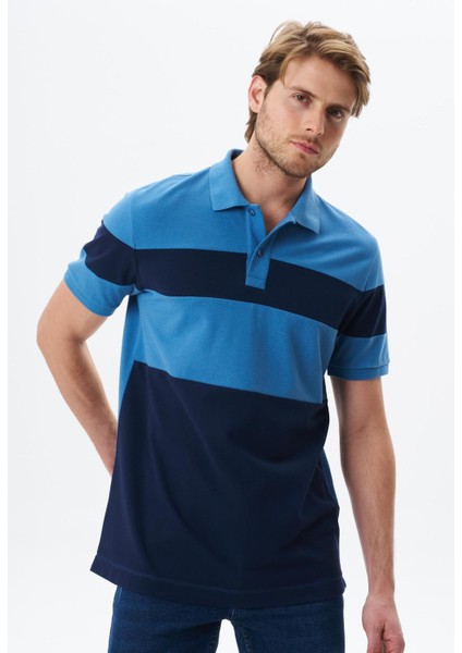 Erkek Regular Fit Çok Renkli % 100 Pamuk Pike Polo Yaka Tişört Y29374356102 modelleri