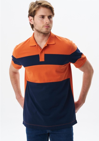 Erkek Regular Fit Çok Renkli % 100 Pamuk Pike Polo Yaka Tişört Y29374356102 modelleri