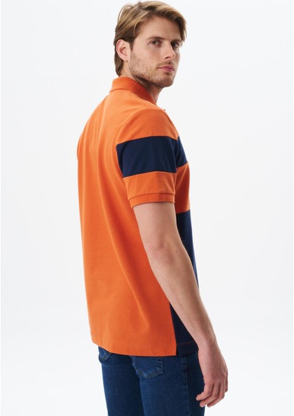 Erkek Regular Fit Çok Renkli % 100 Pamuk Pike Polo Yaka Tişört Y29374356102 fırsatları