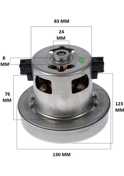 Electrolux Uyumlu Zxm 7035 Maxımus Süpürge Motoru 1900W HT36 fiyatları