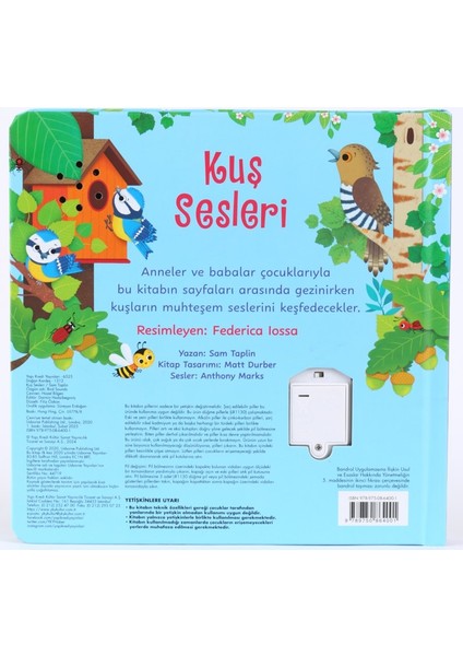 Kuş Sesleri (Resimli ve Sesli Kitap) - Sam Taplin