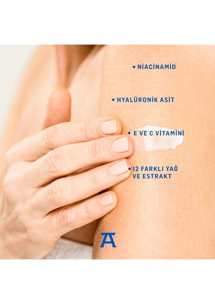 Niacinamide, E Ve C Vitamini Içeren Vücut Losyonu 250 ml Uzun Süre Nem