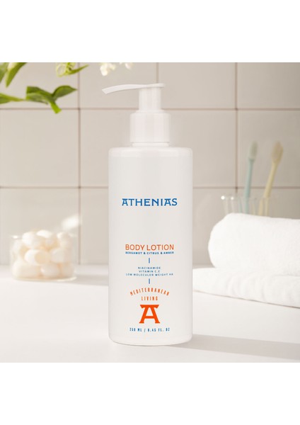 Niacinamide, E Ve C Vitamini Içeren Vücut Losyonu 250 ml Uzun Süre Nem